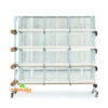Batterie D'élevage 12 Cages - 60x31x35cm -Produits Pour Oiseaux batterie d elevage 12 cages 60x31x35cm