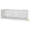 Cage D'élevage Pliable "Sestriere" 120x40x40 Cm -Produits Pour Oiseaux cage d elevage pliable sestriere 120x40x40 cm