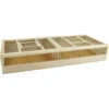 Cage De Transport Double En Bois 68x30x11cm -Produits Pour Oiseaux cage de transport double en bois 68x30x11