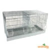Cage Domus-Molinari 64cm Chromée -Produits Pour Oiseaux cage domus molinari 64cm chromee
