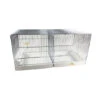 Cage Domus-Molinari 90cm Chromée -Produits Pour Oiseaux cage domus molinari 90cm chromee