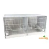 Cage Domus-Molinari 90cm Blanche Avec Parois Latérales Amovibles 1 Cage Domus-Molinari 90cm Blanche Avec Parois Latérales Amovibles -Produits Pour Oiseaux cage domus molinari avec parois laterales amovible de 90cm blanche
