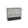 Cage D'exposition Exotiques En PVC (27 Barreaux) 1 Cage D'exposition Exotiques En PVC (27 Barreaux) -Produits Pour Oiseaux cage expo en pvc exotique devanture noire