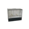 Cage D'exposition Indigène 18 Cm En PVC 1 Cage D'exposition Indigène 18 Cm En PVC -Produits Pour Oiseaux cage expo en pvc indigene devanture noire 1