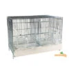 Cages Domus-Molinari 45cm Blanche 2 Cages Domus-Molinari 45cm Blanche -Produits Pour Oiseaux cages domus molinari 55x27x35cm