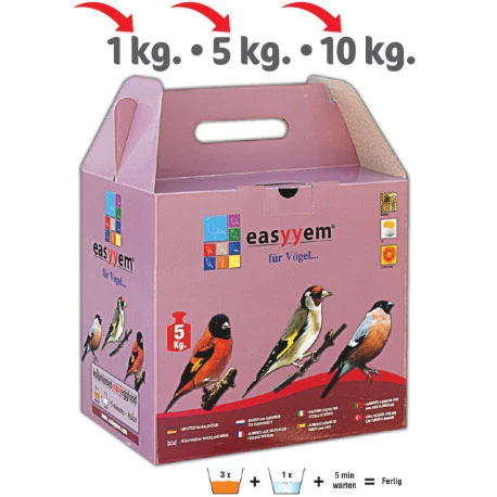Pâtée Aux œufs Pour Oiseaux Indigènes 5kg - Easyyem 3 Pâtée Aux œufs Pour Oiseaux Indigènes 5kg - Easyyem