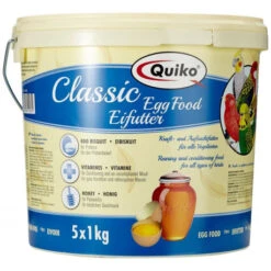 Pâtée Quiko Classic 5 Kg -Produits Pour Oiseaux patee quiko classic 5 kg 1